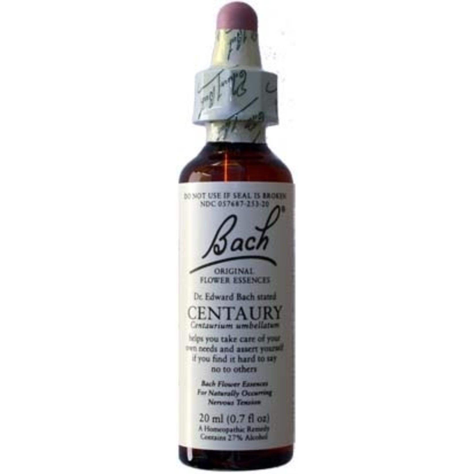 BACH FLOWER REMEDIES BACH FLOWER CENTAURY 20ML