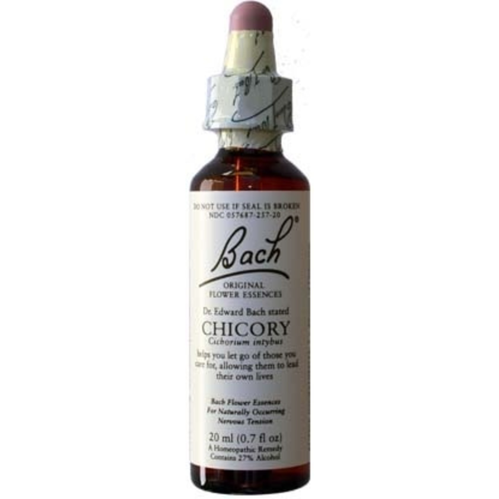 BACH FLOWER REMEDIES BACH FLOWER CHICORY 20ML
