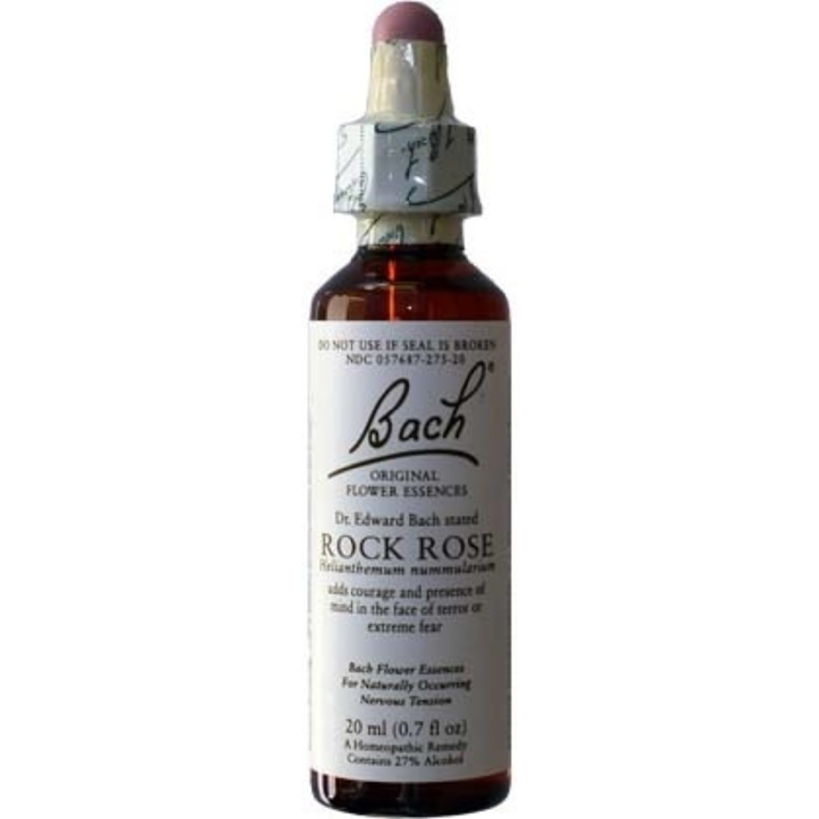 BACH FLOWER REMEDIES BACH FLOWER ROCK ROSE 20ML