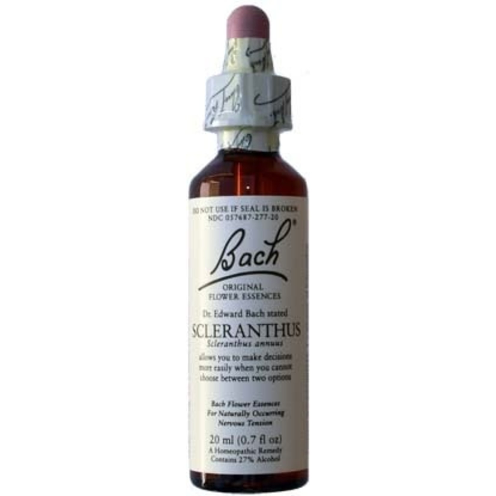 BACH FLOWER REMEDIES BACH FLOWER SCLERANTHUS 20ML