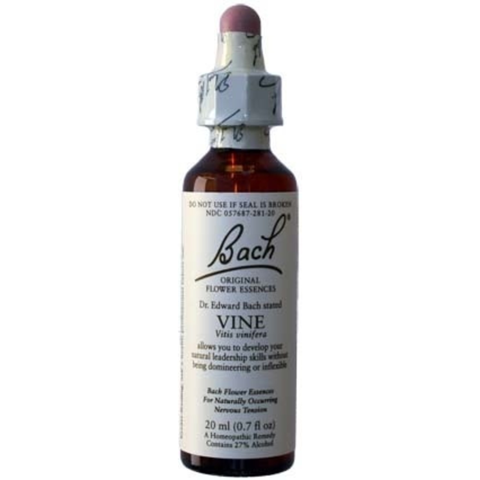 BACH FLOWER REMEDIES BACH FLOWER VINE 20ML