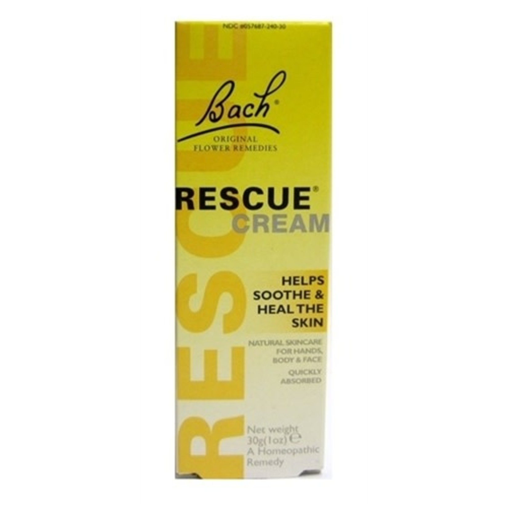 BACH FLOWER REMEDIES BACH RESCUE CREAM 30G