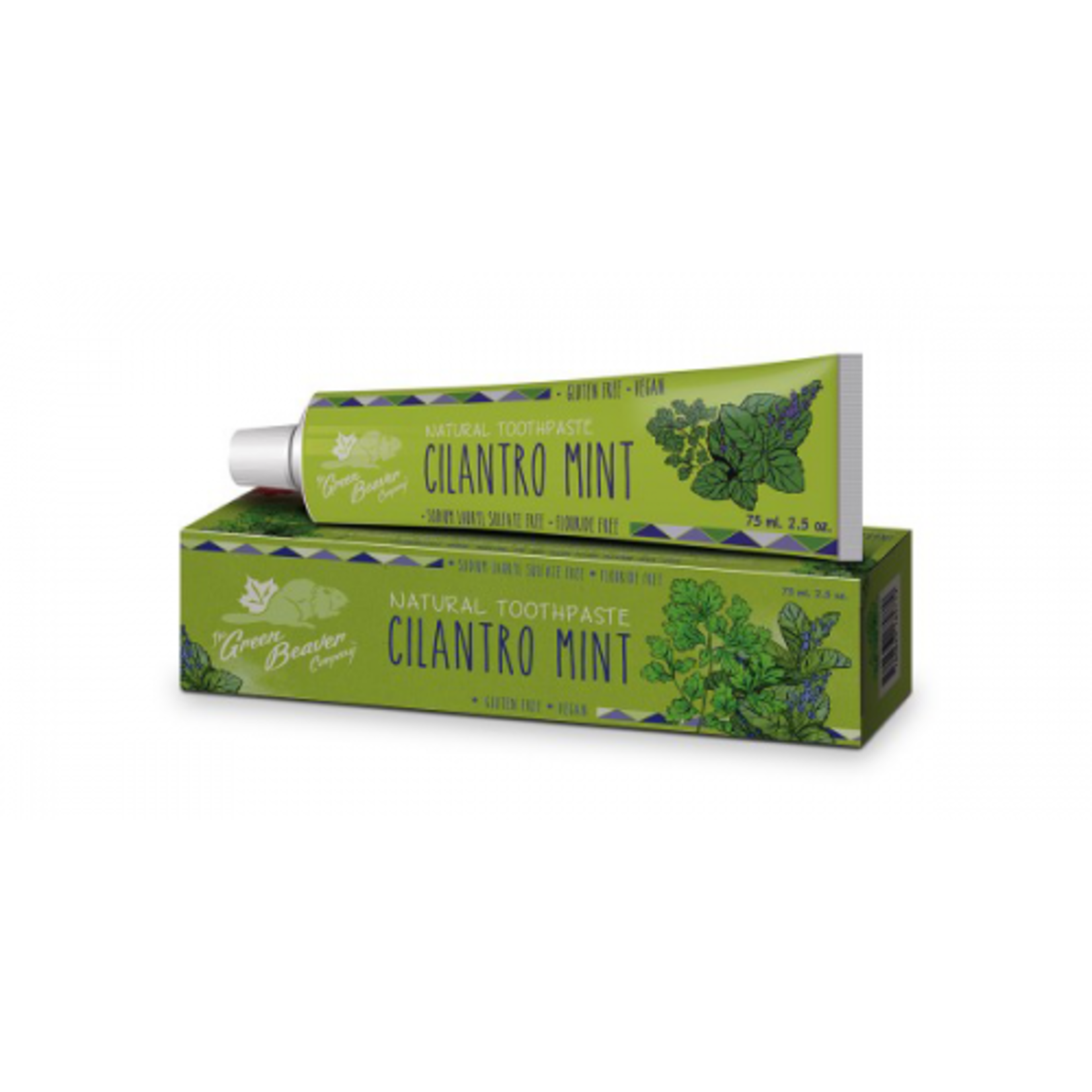 GREENBEAVER GREEN BEAVER TOOTHPASTE - CILANTRO MINT - 75ML