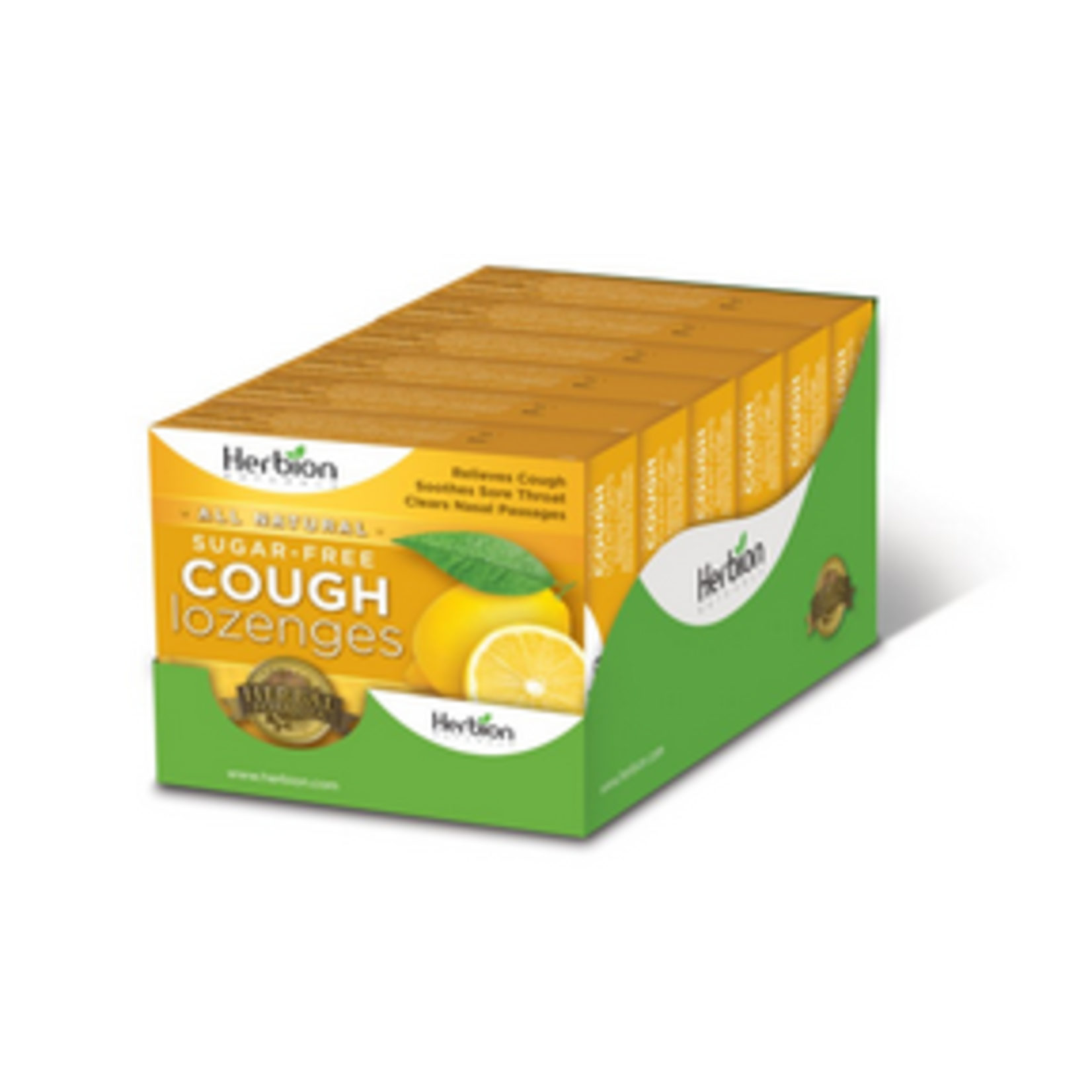 HERBION HERBION COUGH LOZENGES LEMON HONEY, 18 LOZENGES