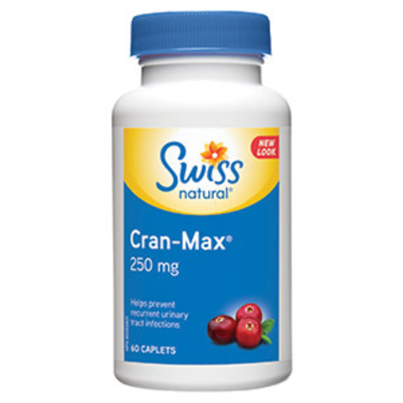 SWISS NATURAL SWISS NATURAL CRAN-MAX 250MG 60 CAPLETS