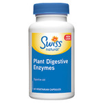 SWISS NATURAL SWISS NATURAL PLANT DIGESTIVE ENZYMES 60 VEGICAPS