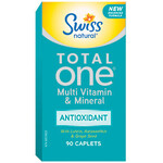 SWISS NATURAL SWISS NATURAL TOTAL ONE ANTIOXIDANT MULTI VITAMIN & MINERAL 60 CAPLETS