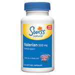 SWISS NATURAL SWISS NATURAL VALERIAN 500MG 60 SOFTGELS