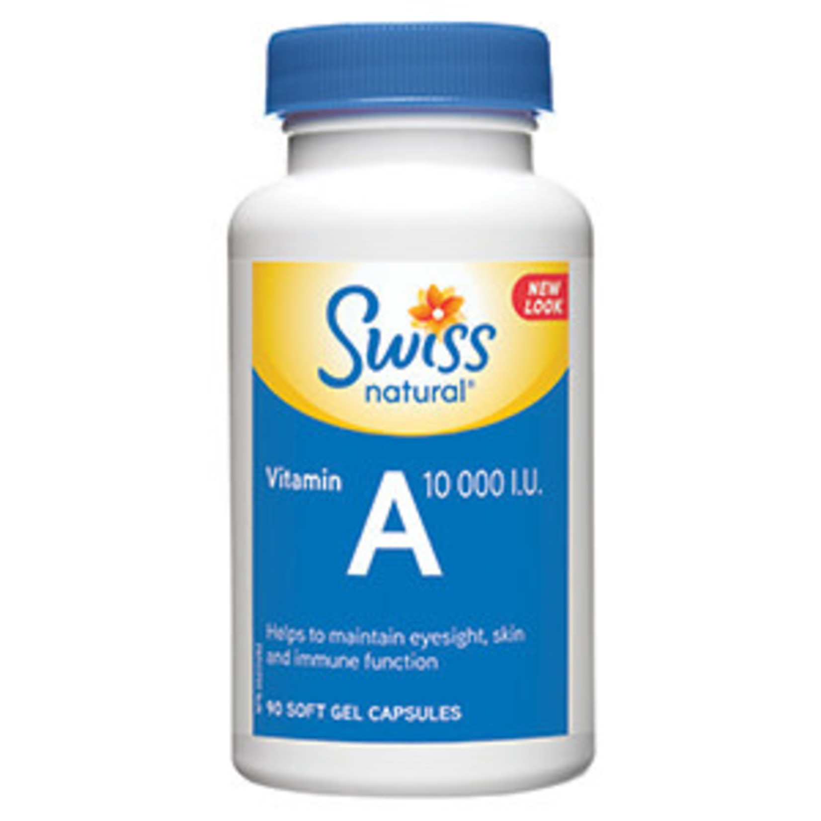 SWISS NATURAL SWISS NATURAL VITAMIN A 10 000 IU 90 SOFTGELS