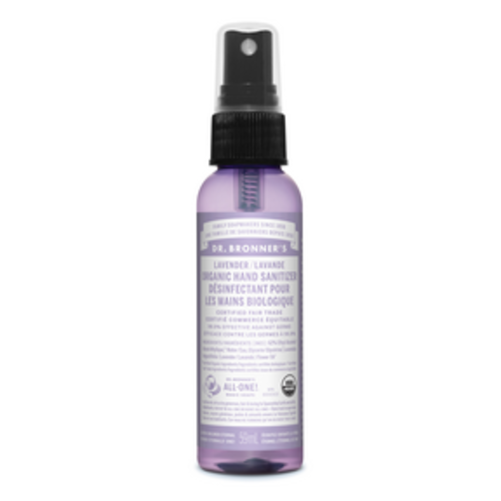 DR.BRONNER DR. BRONNER HAND SANITIZER LAVENDER SCENT 59ML