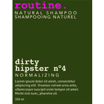 ROUTINE ROUTINE DIRTY HIPSTER SHAMPOO 350ML