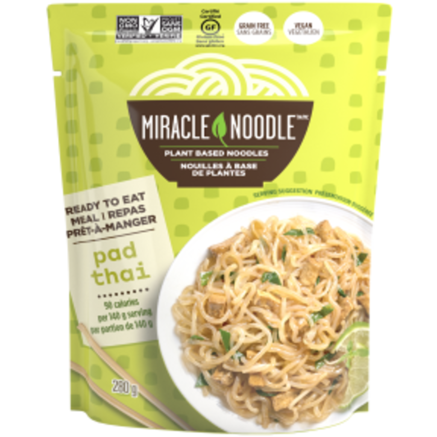 MIRACLE NOODLE MIRACLE NOODLE READY TO EAT MEAL - PAD THAI 280G