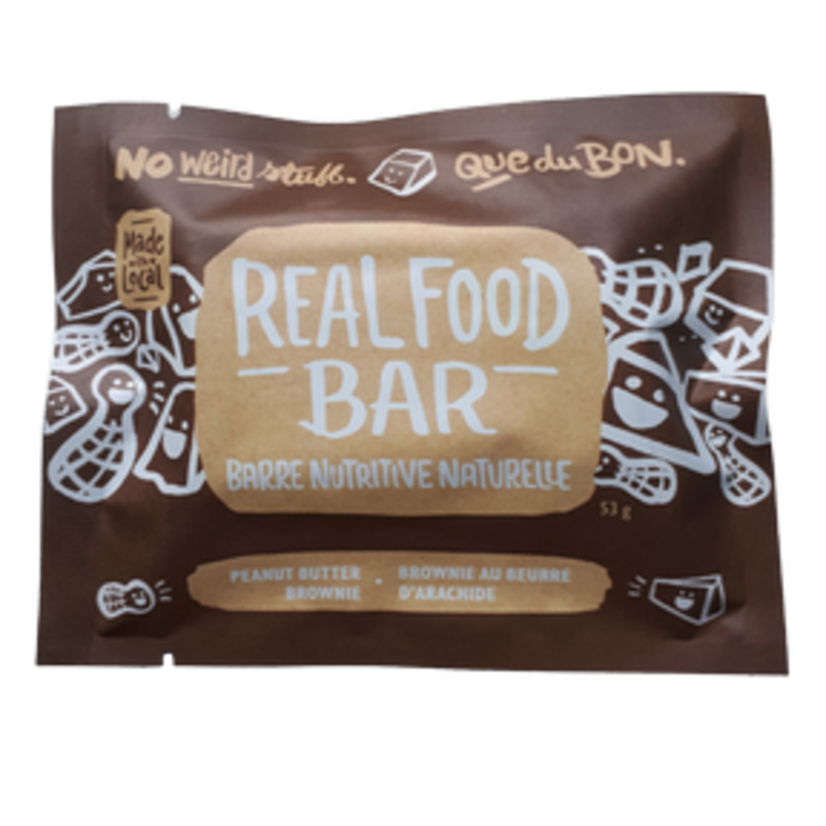 MADE WITH LOCAL REAL FOOD (MADE WITH LOCAL) PB BROWNIE BAR 53G