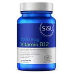 SISU SISU B12 CYANOCOBALAMIN - 1000MCG - 60 VEGICAPS