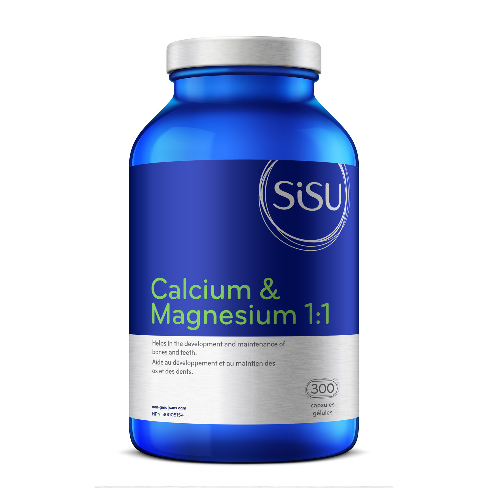 SISU SISU CALCIUM & MAGNESIUM 1:1 WITH VITAMIN D3 300 CAPS