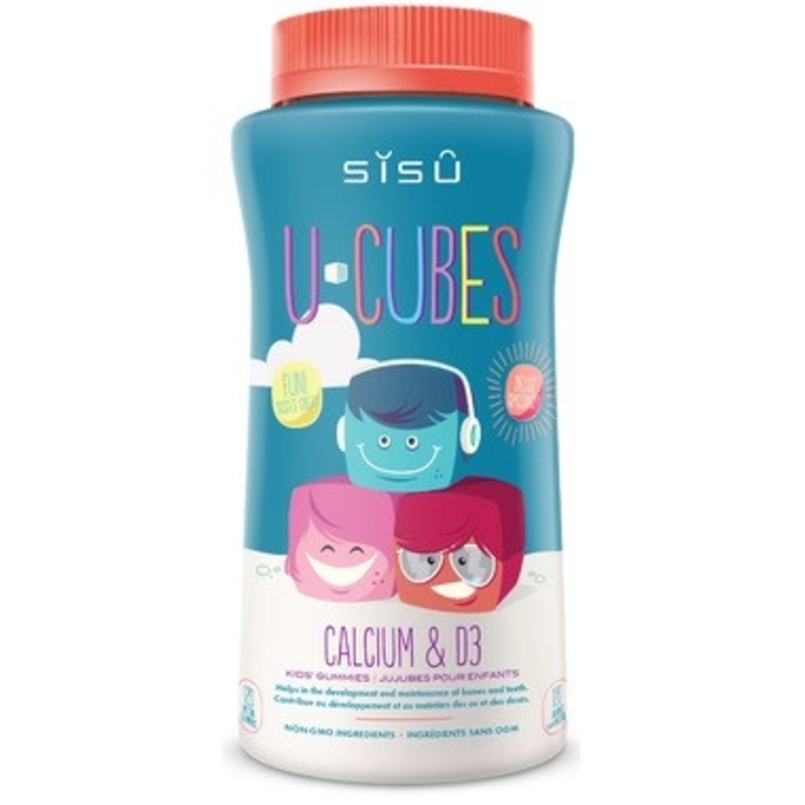 SISU SISU U CUBES CALCIUM & VITAMIN D3 120 GUMMIES