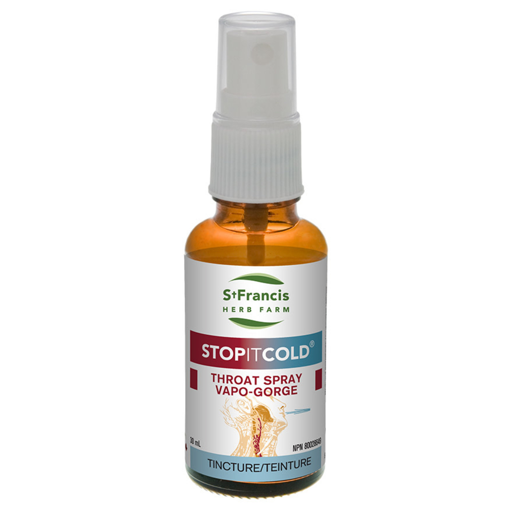 ST FRANCIS ST FRANCIS STOP IT COLD THROAT SPRAY 30ML