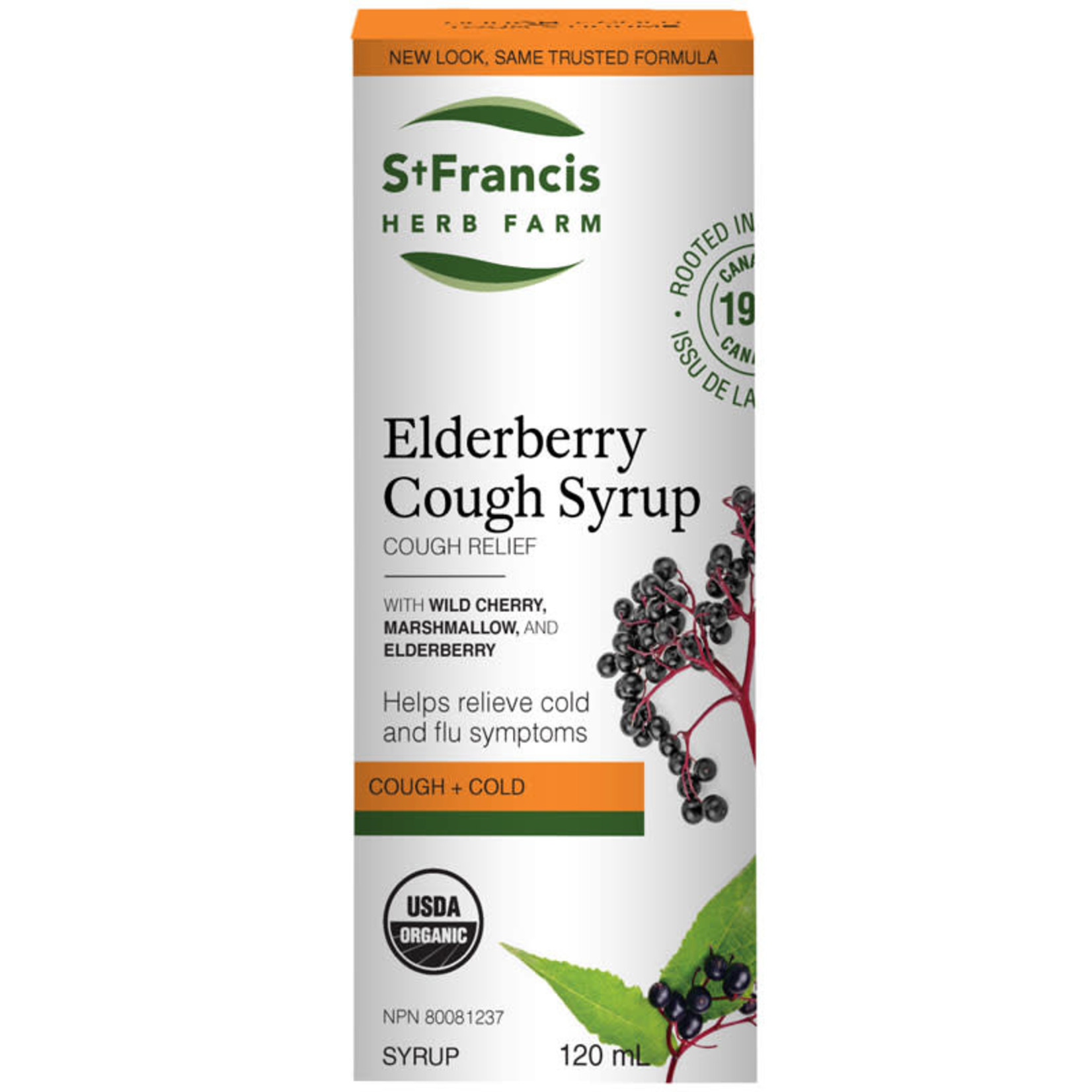 ST FRANCIS ST FRANCIS ELDERBERRY (FORMERLY STOP IT) COUGH SYRUP ADULT 120ml