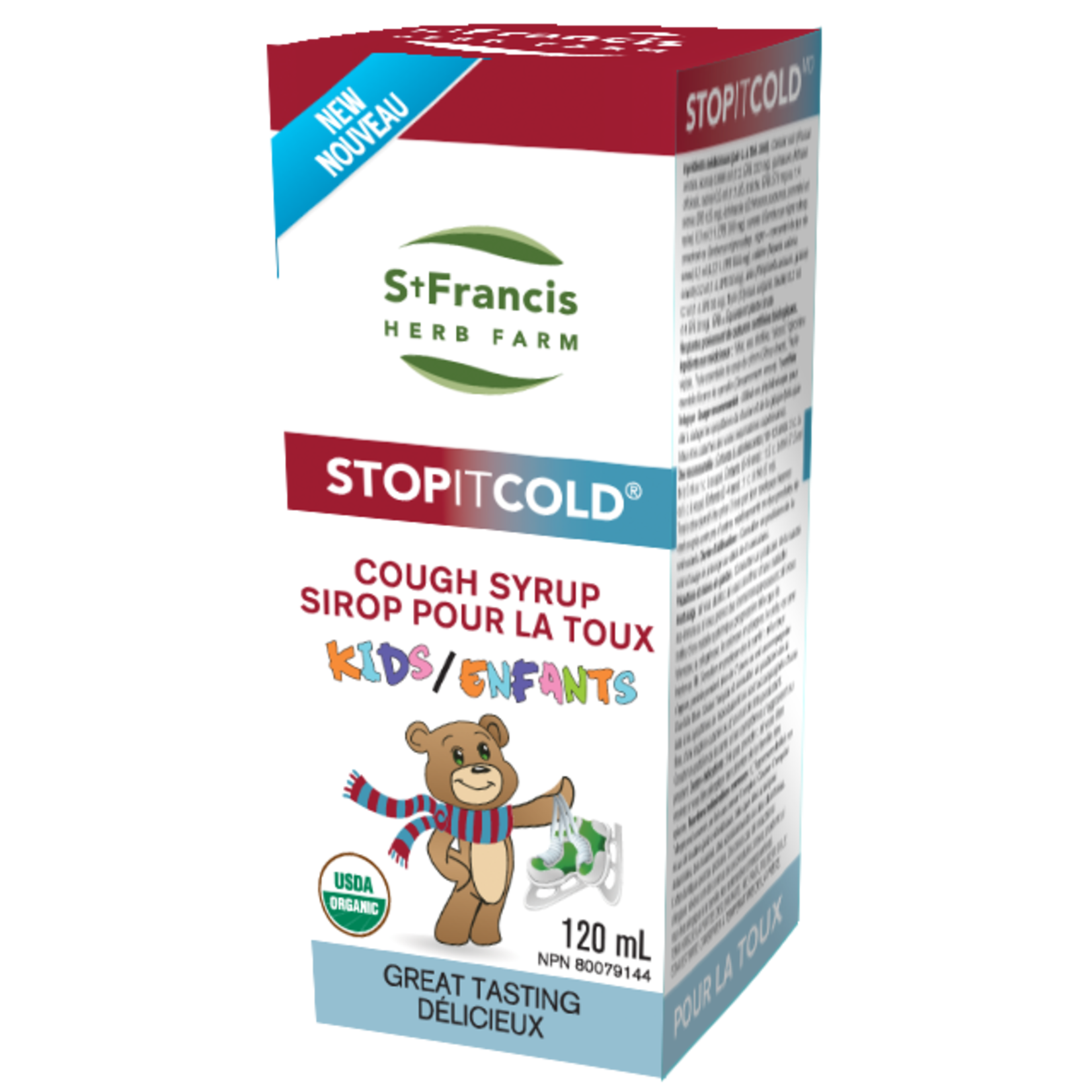 ST FRANCIS ST FRANCIS STOP IT COLD COUGH SYRUP CHILD 120ML