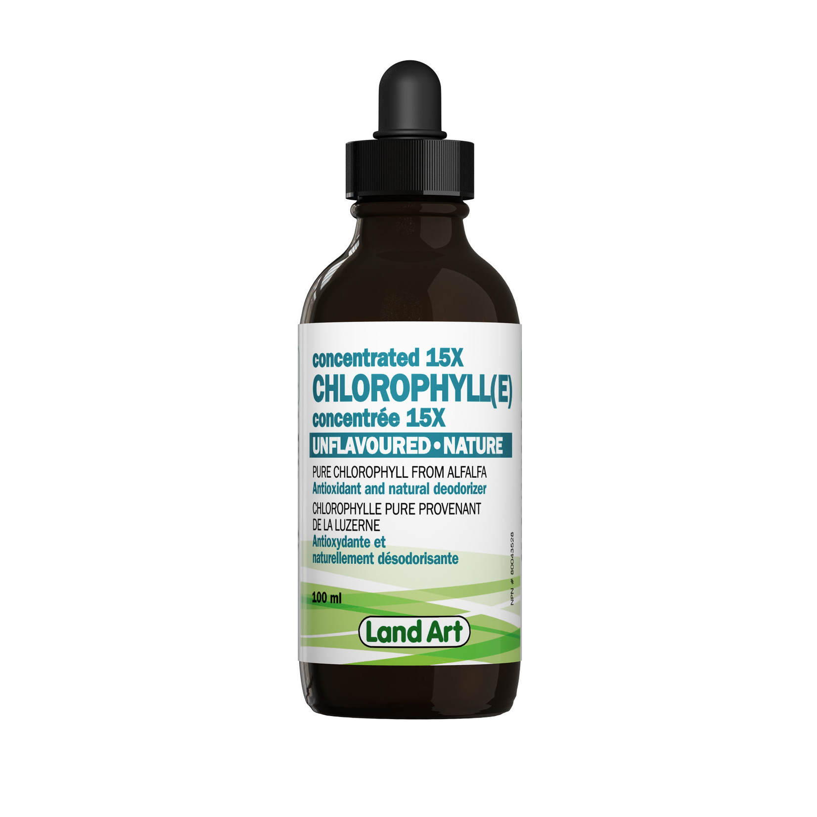 LAND ART LAND ART CHLOROPHYLL CONCENTRATED 15X 100ML DROPPER