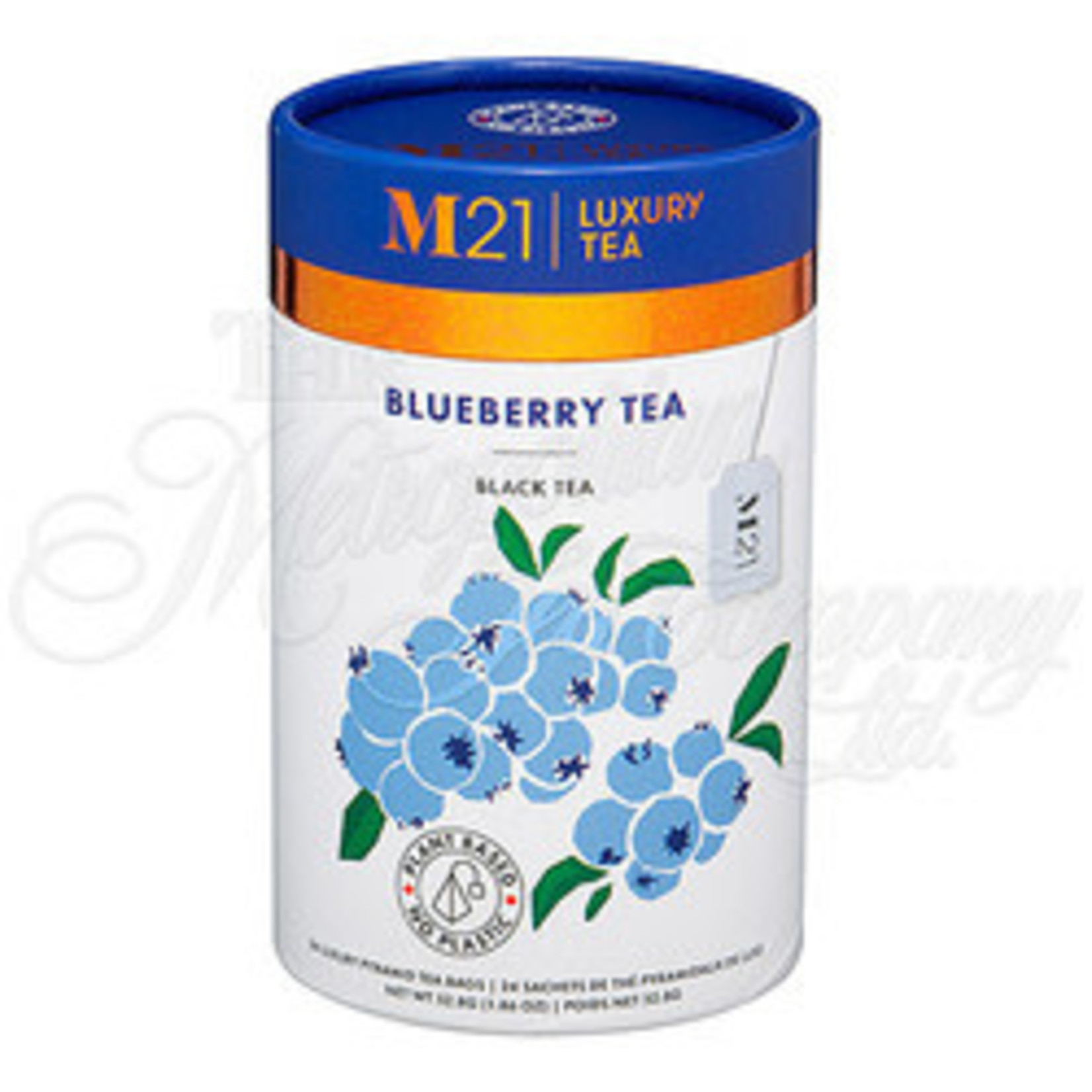 METROPOLITAN TEA METROPOLITAN TEA M21 SERIES BLUEBERRY BLACK TEA 24 BAGS