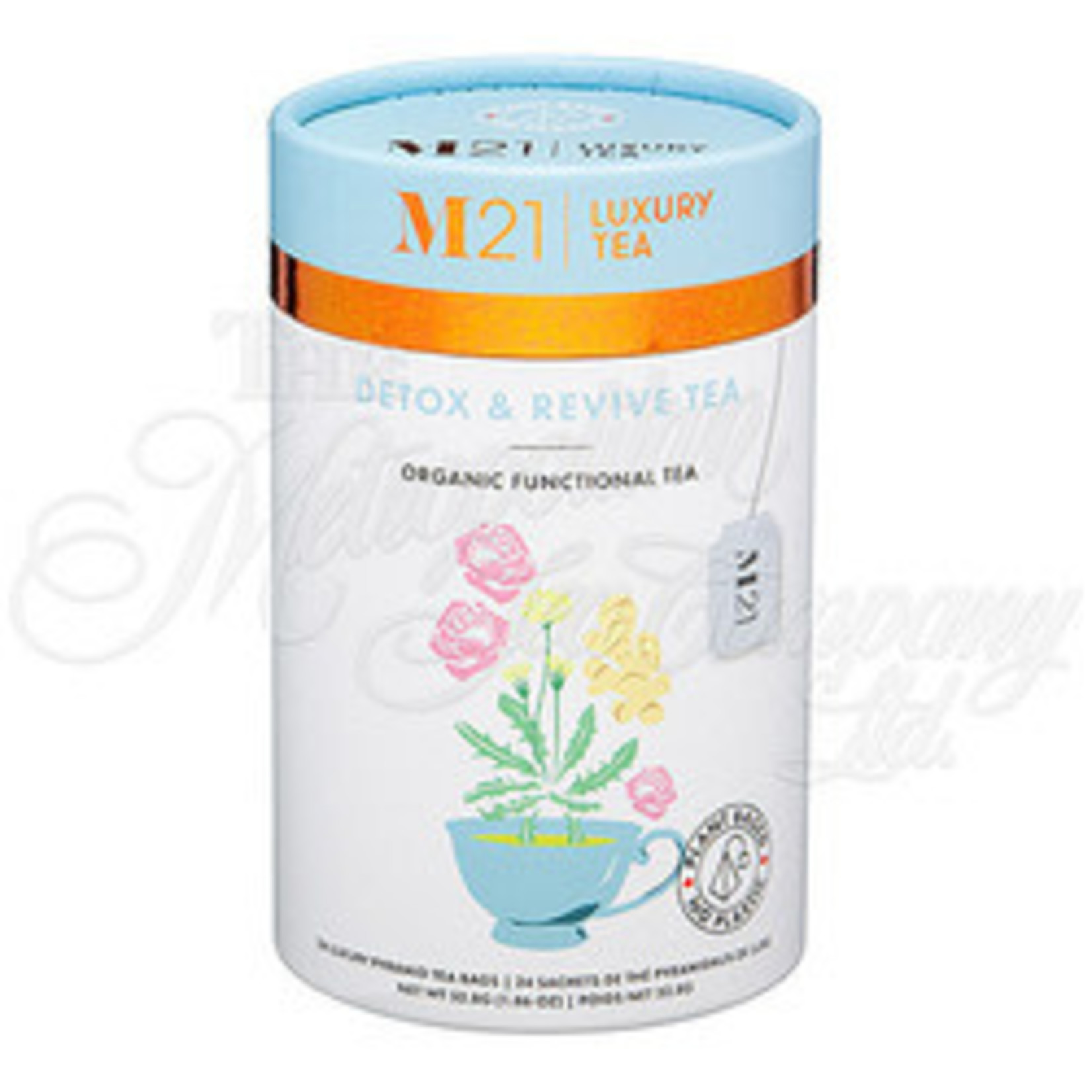 METROPOLITAN TEA METROPOLITAN TEA M21 SERIES DETOX & REVIVE 24 BAGS (ORGANIC)
