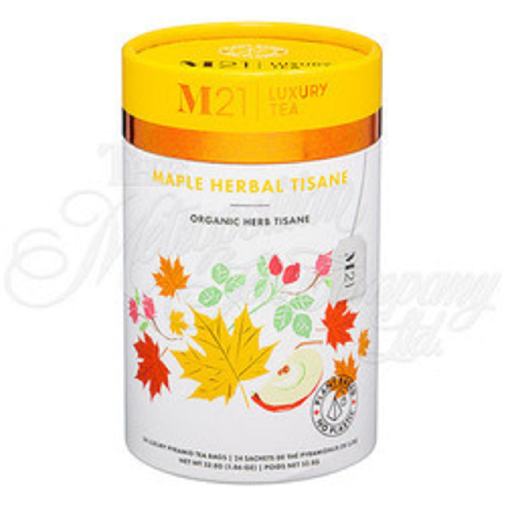 METROPOLITAN TEA METROPOLITAN TEA M21 SERIES MAPLE HERBAL TISANE 24 BAGS