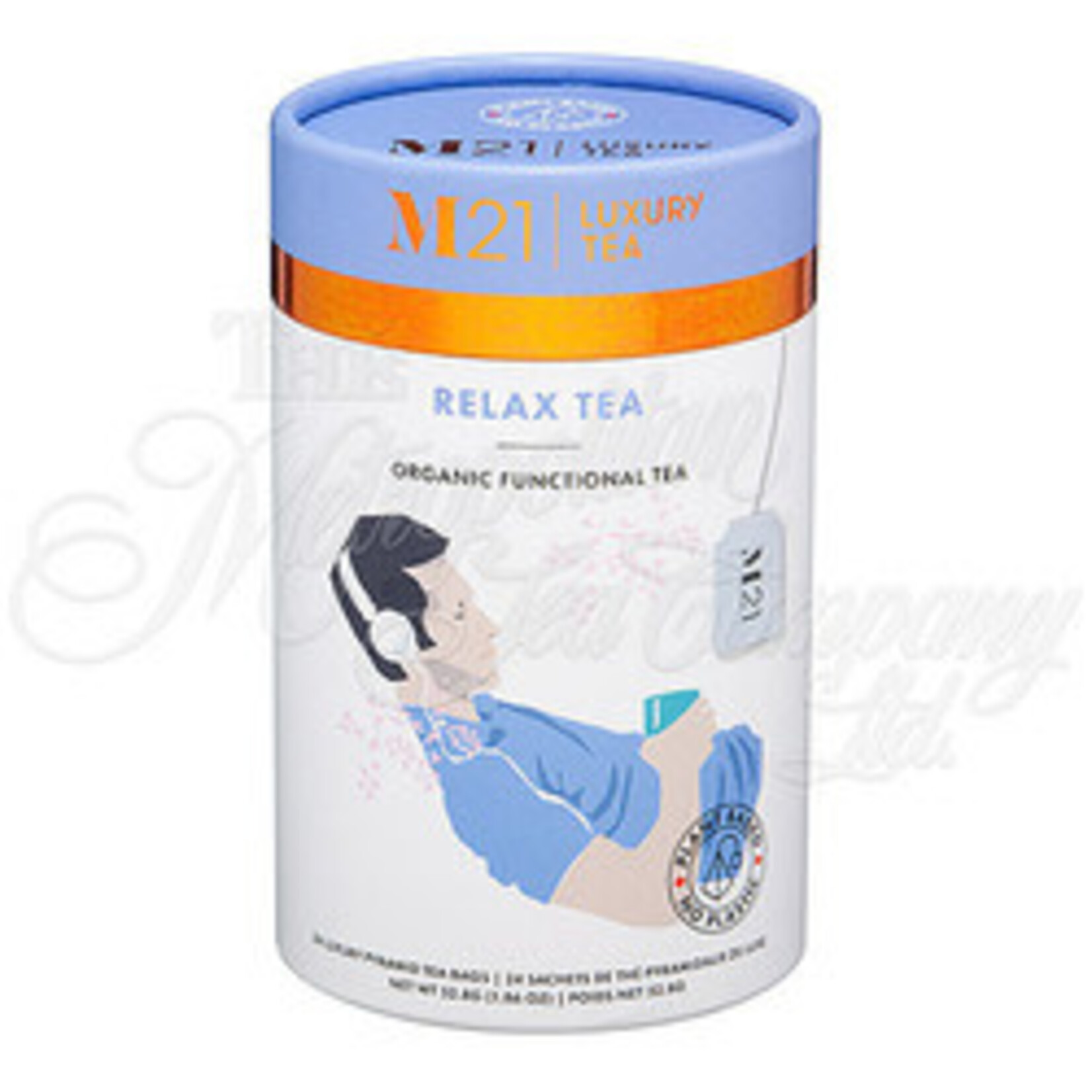 METROPOLITAN TEA METROPOLITAN TEA M21 SERIES RELAX TEA 24 BAGS (ORGANIC)