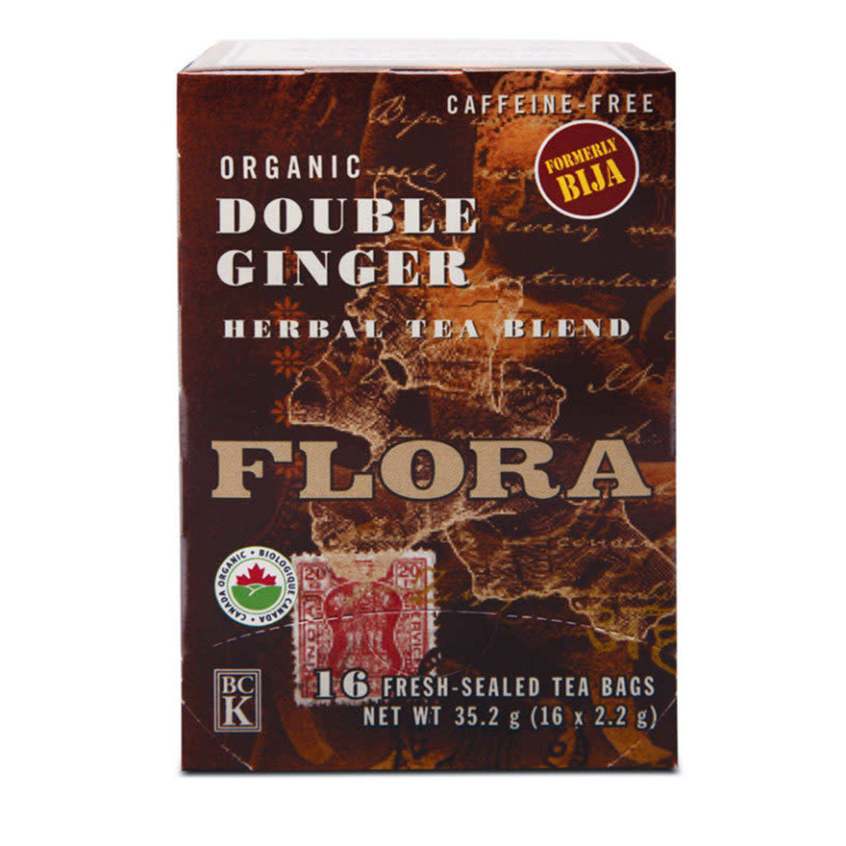 FLORA FLORA DOUBLE GINGER TEA 16 BAGS