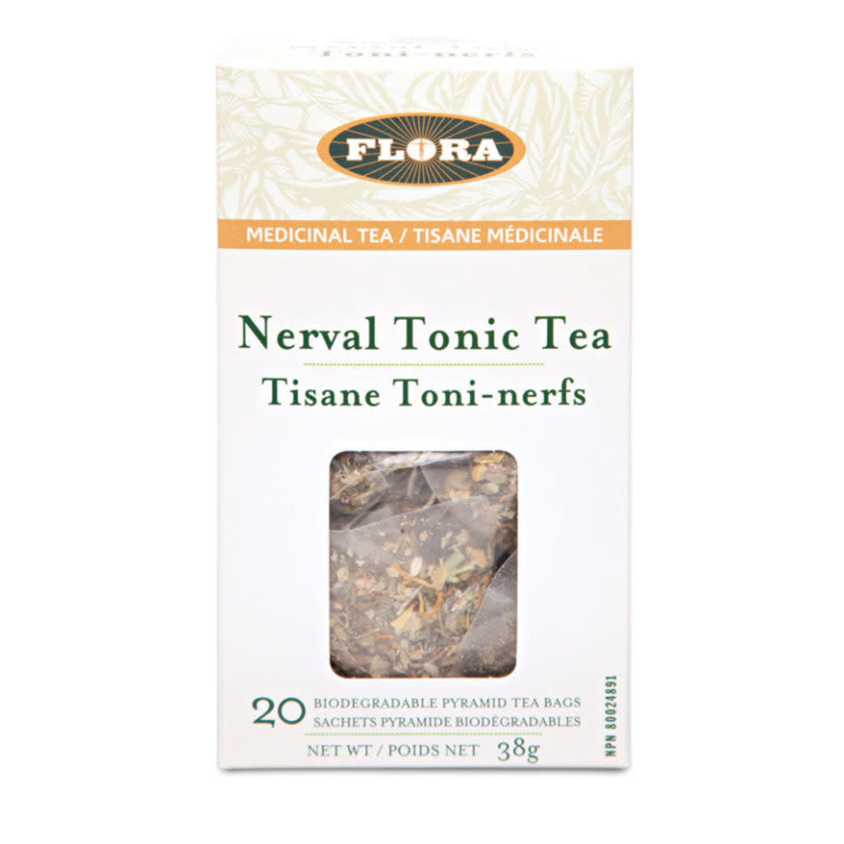 FLORA FLORA NERVAL TONIC TEA 20 BAGS