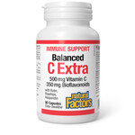 NATURAL FACTORS NATURAL FACTORS BALANCED C EXTRA 500MG VITAMIN C 350MG BIOFLAVONOIDS 90 CAPS