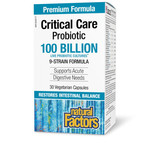 NATURAL FACTORS NATURAL FACTORS CRITICAL CARE PROBIOTIC 100 BILLION 30 VEGICAPS