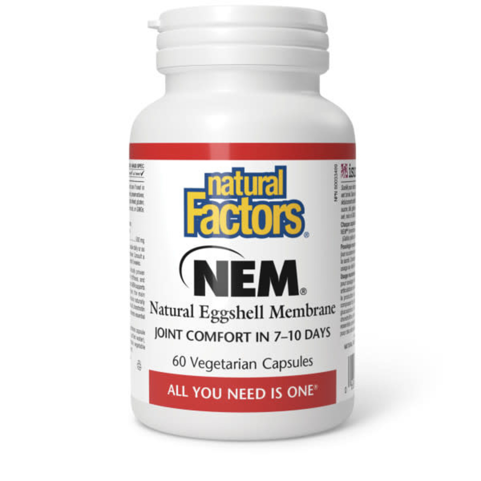 NATURAL FACTORS NATURAL FACTORS NEM 500MG 60 CAPS