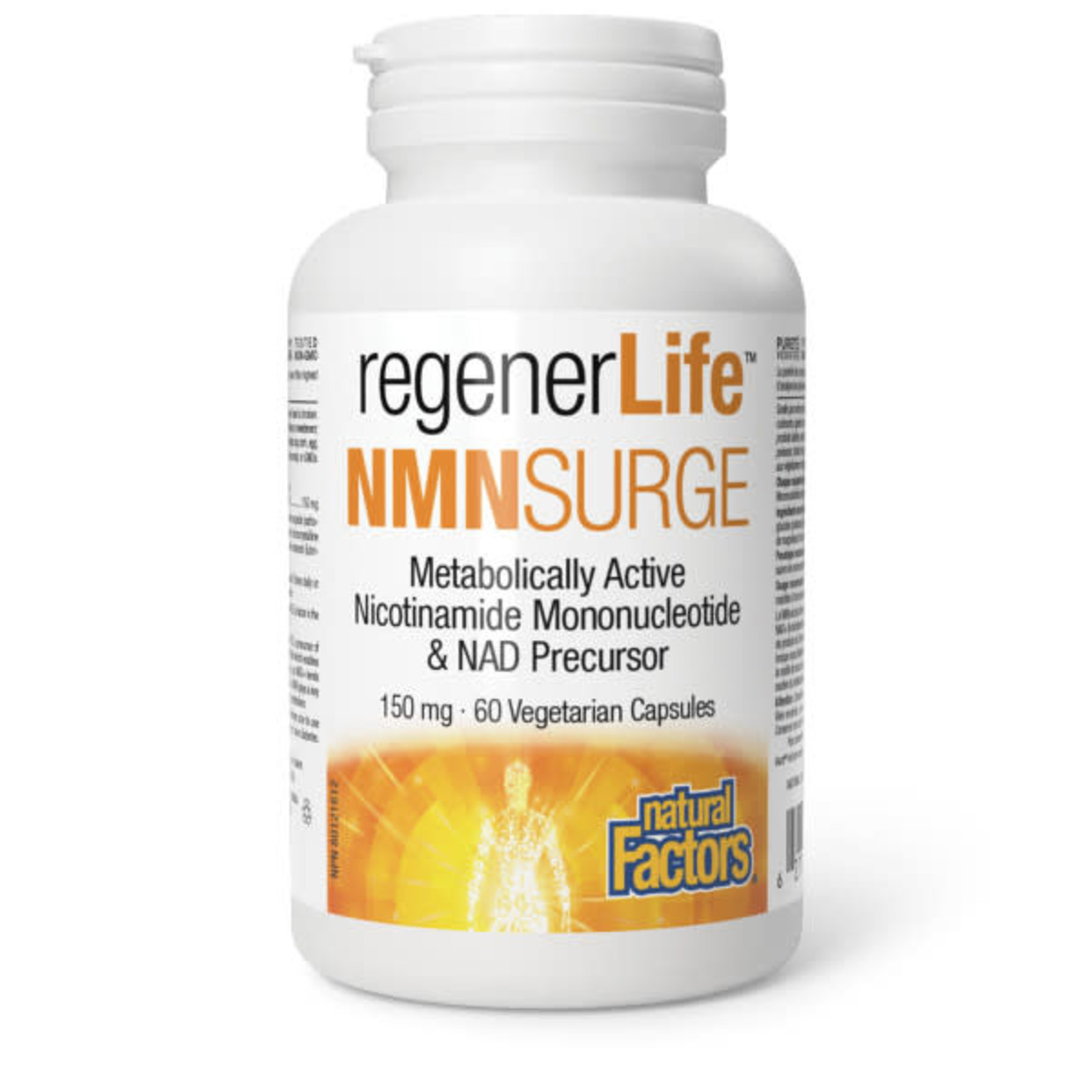 NATURAL FACTORS NATURAL FACTORS REGENERLIFE NMNSURGE 150MG 60 VEG CAPS