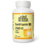 NATURAL FACTORS NATURAL FACTORS VITAMIN D3 2500 IU 90 SOFTGELS