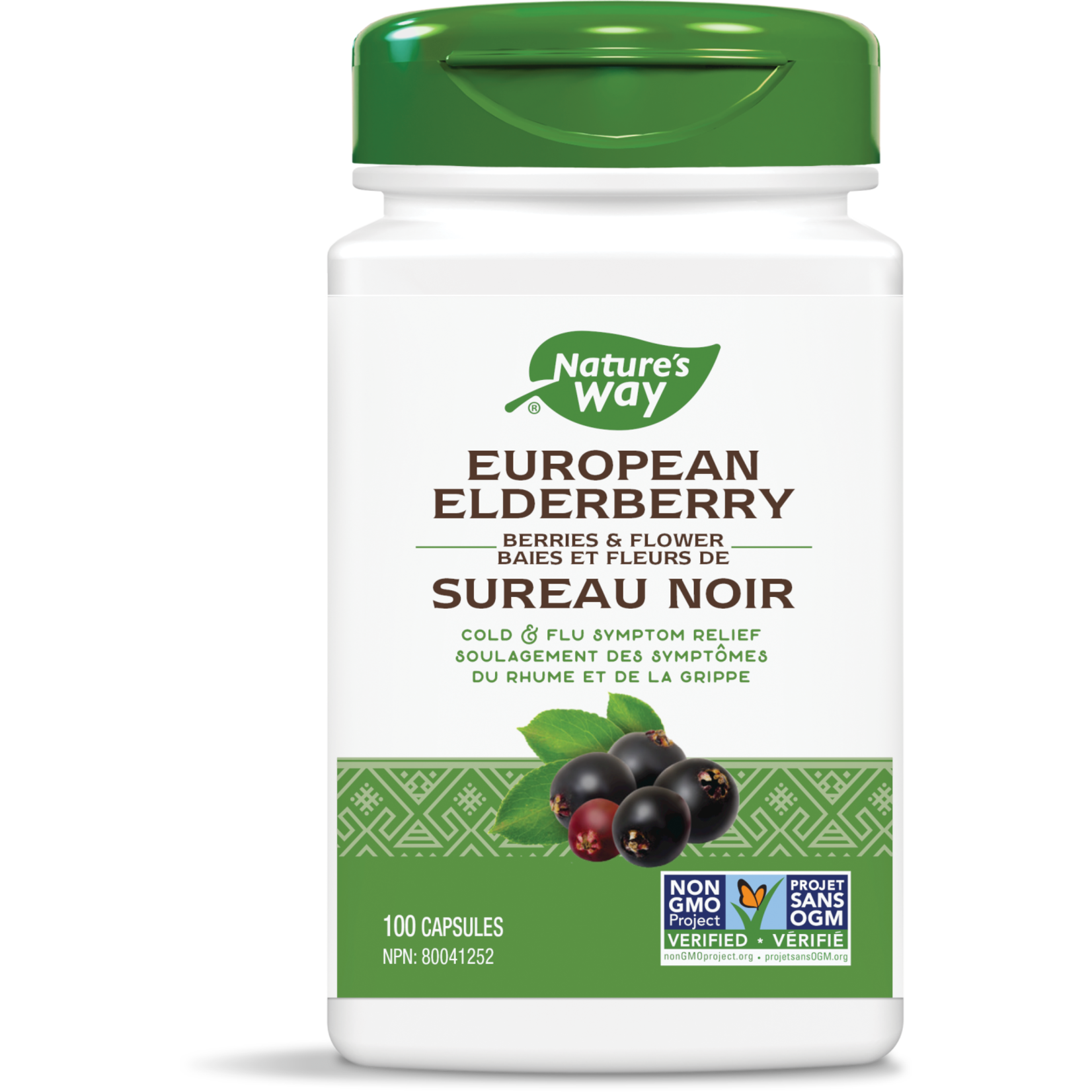 NATURES WAY NATURE'S WAY (EUROPEAN) ELDERBERRY 100 CAPS