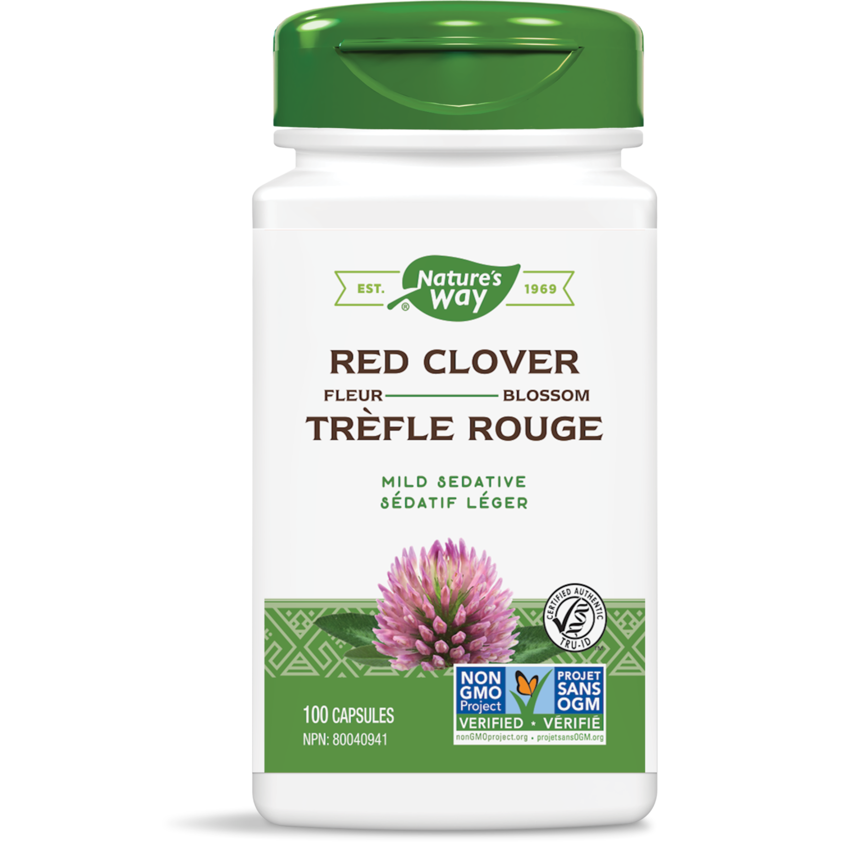 NATURES WAY NATURE'S WAY RED CLOVER BLOSSOMS 100 CAPS