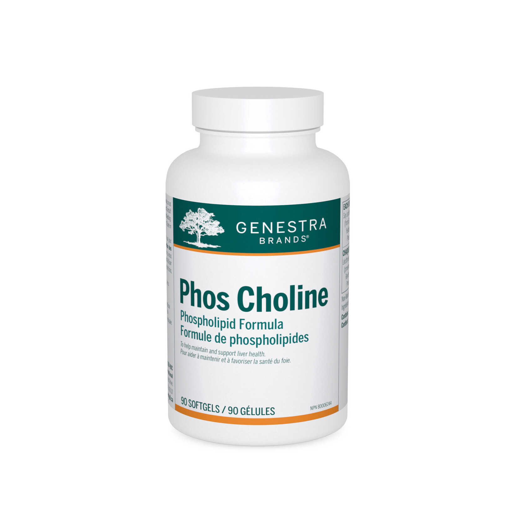 GENESTRA GENESTRA PHOS CHOLINE 90 SOFTGELS