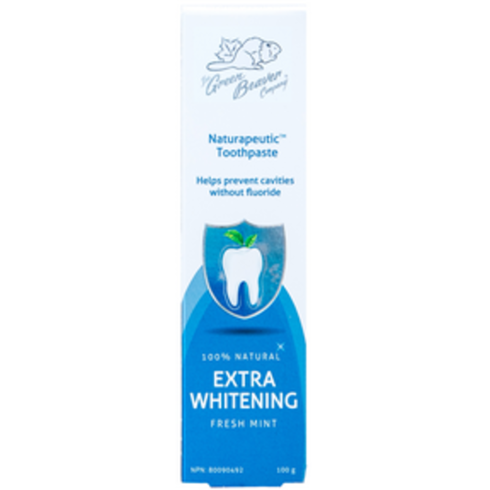 GREENBEAVER GREEN BEAVER TOOTHPASTE - EXTRA WHITENING FRESH MINT  100G