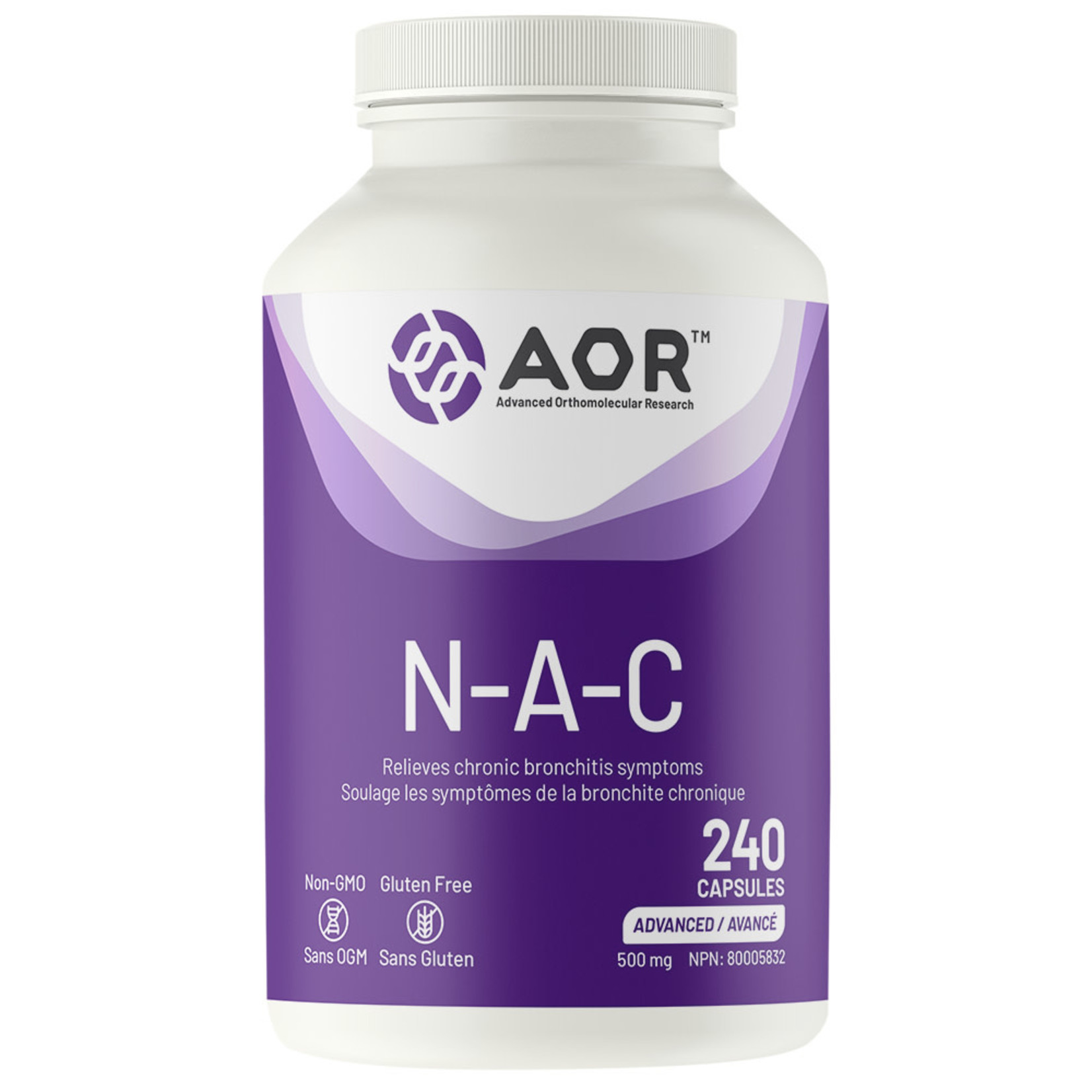 AOR AOR NAC (N-ACETYL L-CYSTEINE) 240 CAPS