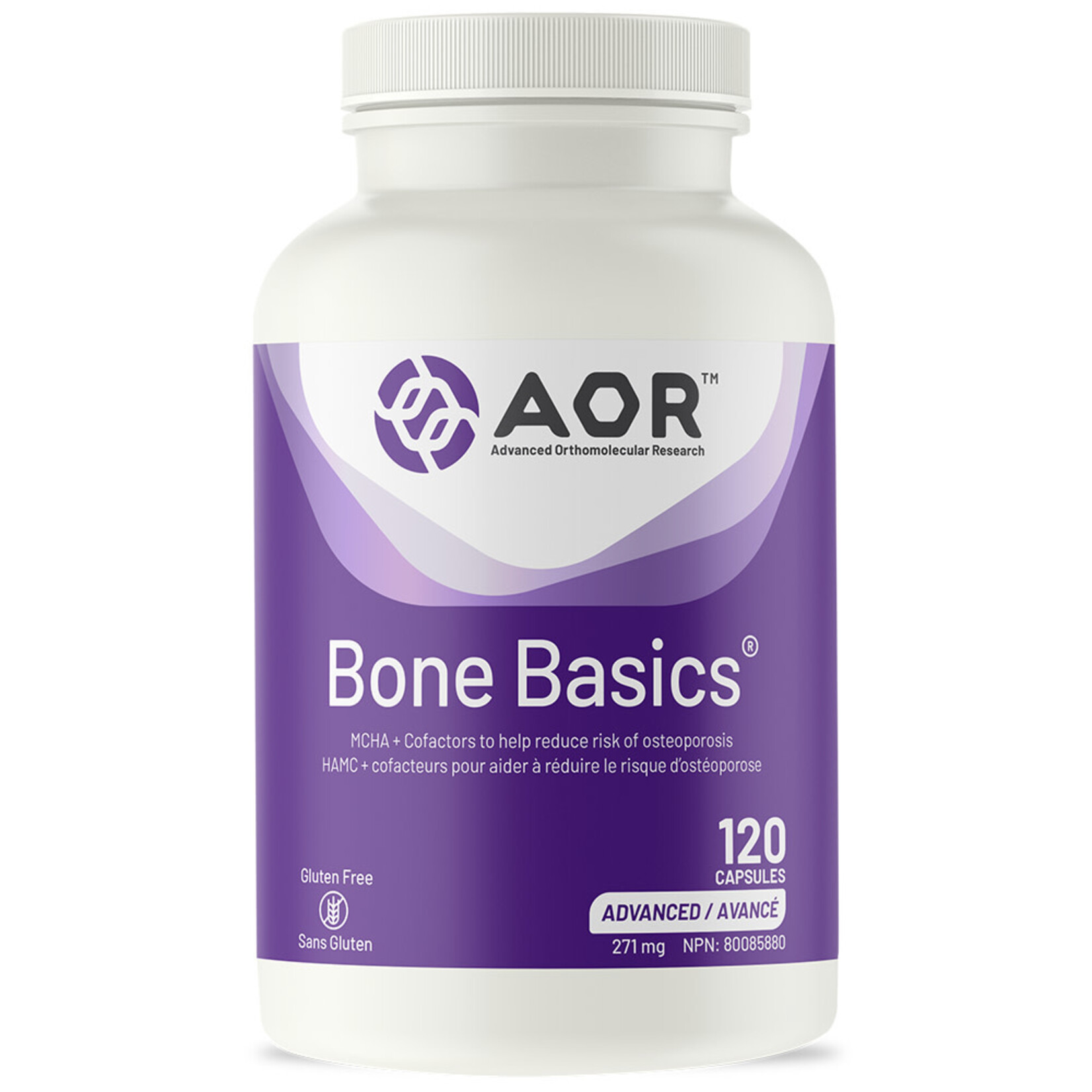 AOR AOR BONE BASICS 120 CAPS