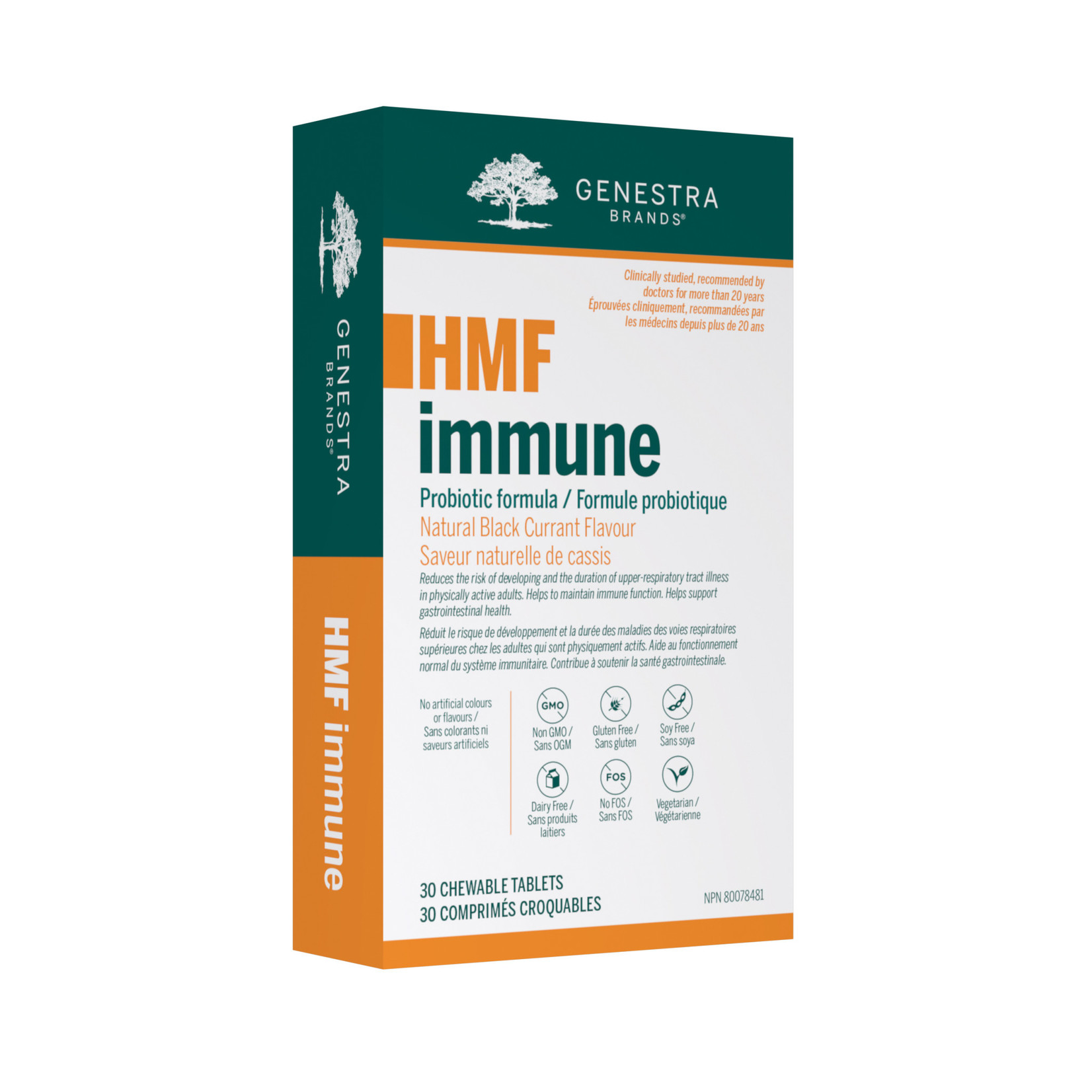 GENESTRA GENESTRA HMF IMMUNE 30 CHEWABLE TABLETS