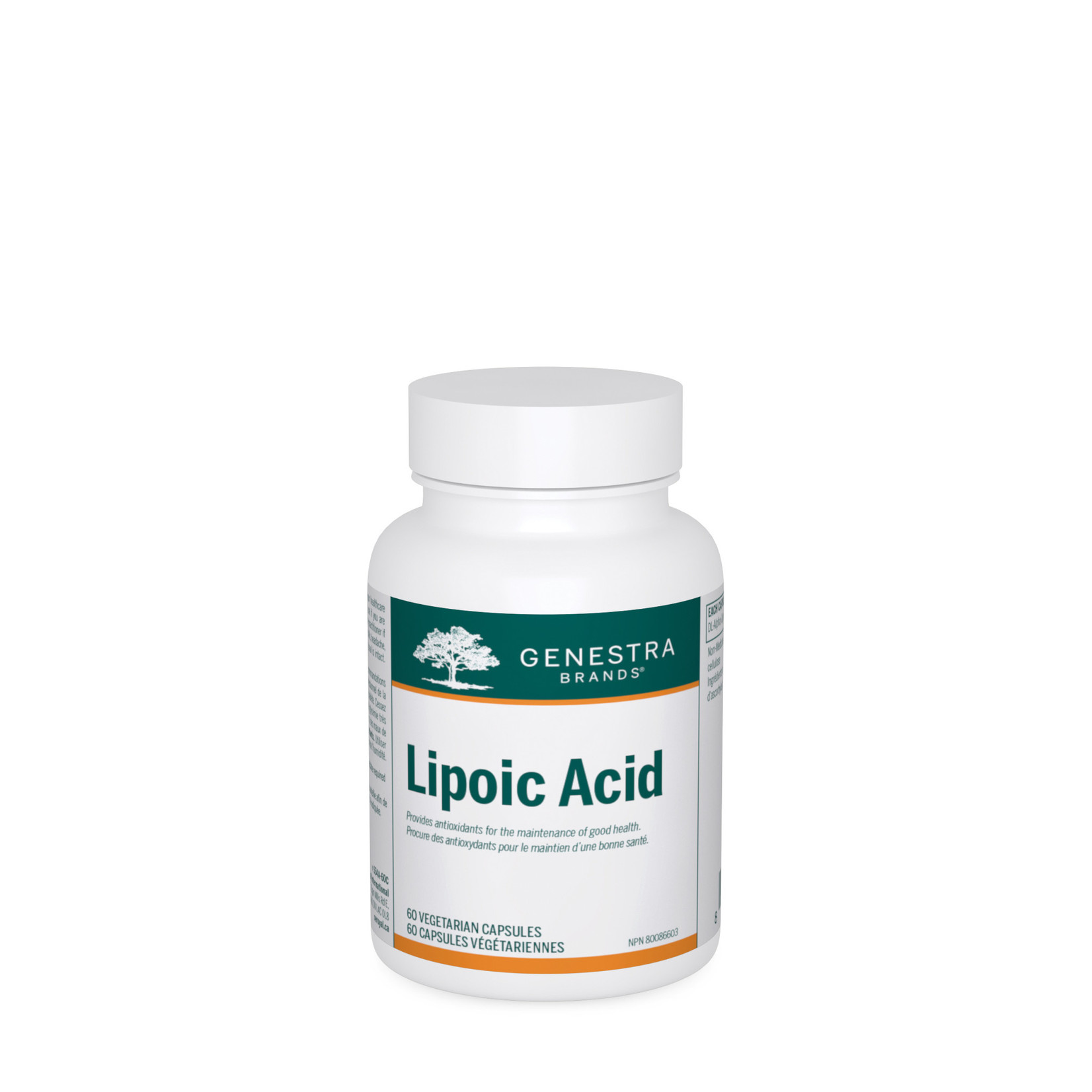 GENESTRA GENESTRA LIPOIC ACID 60 VEGICAPS