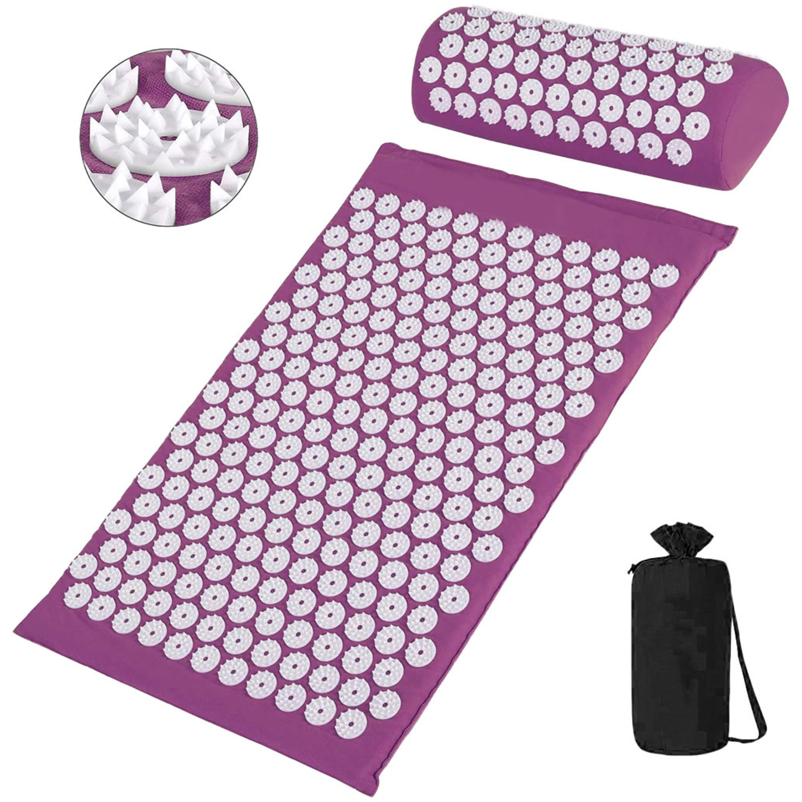 T-ZONE ACUPRESSURE MAT & PILLOW SET