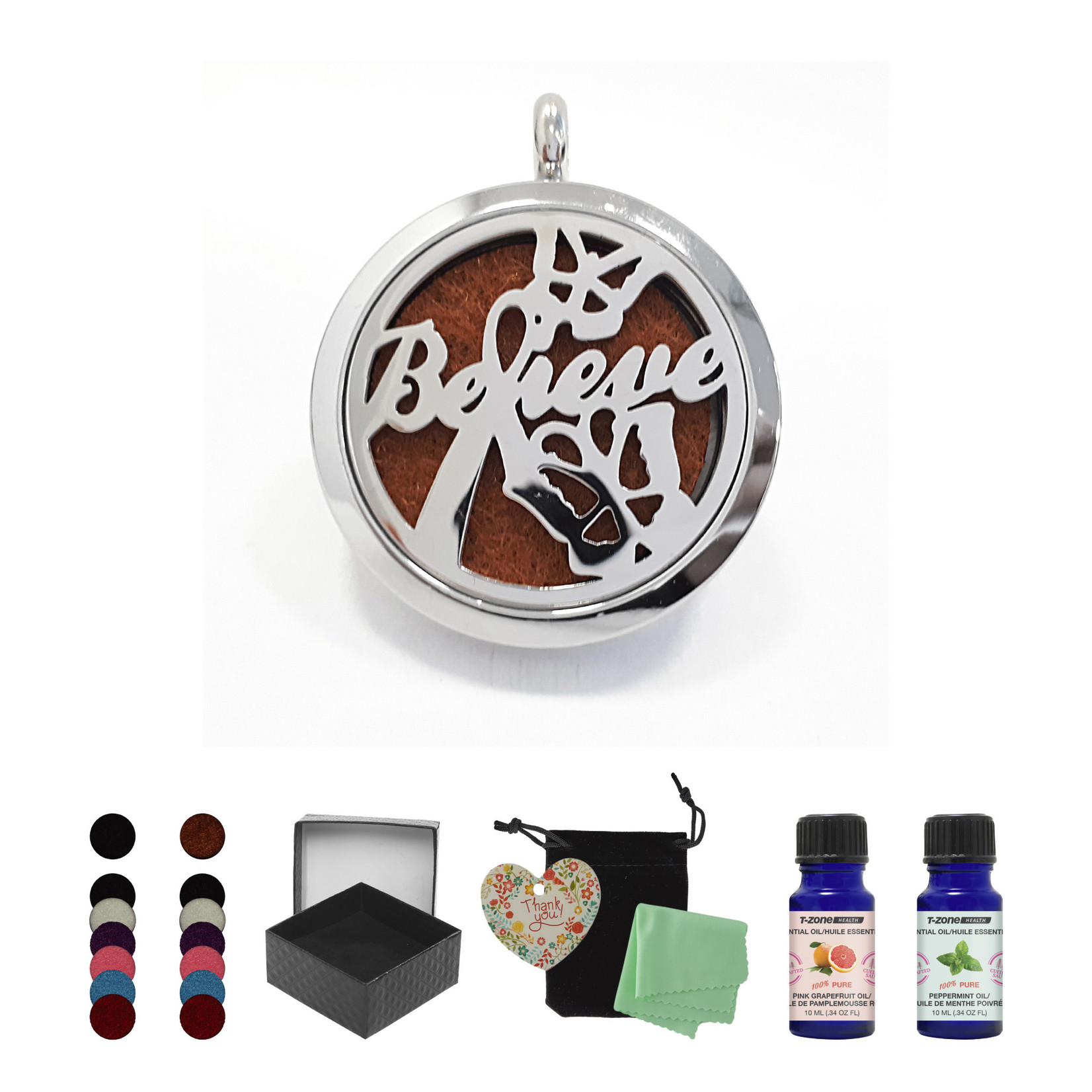T-ZONE ESSENTIAL OIL NECKLACE