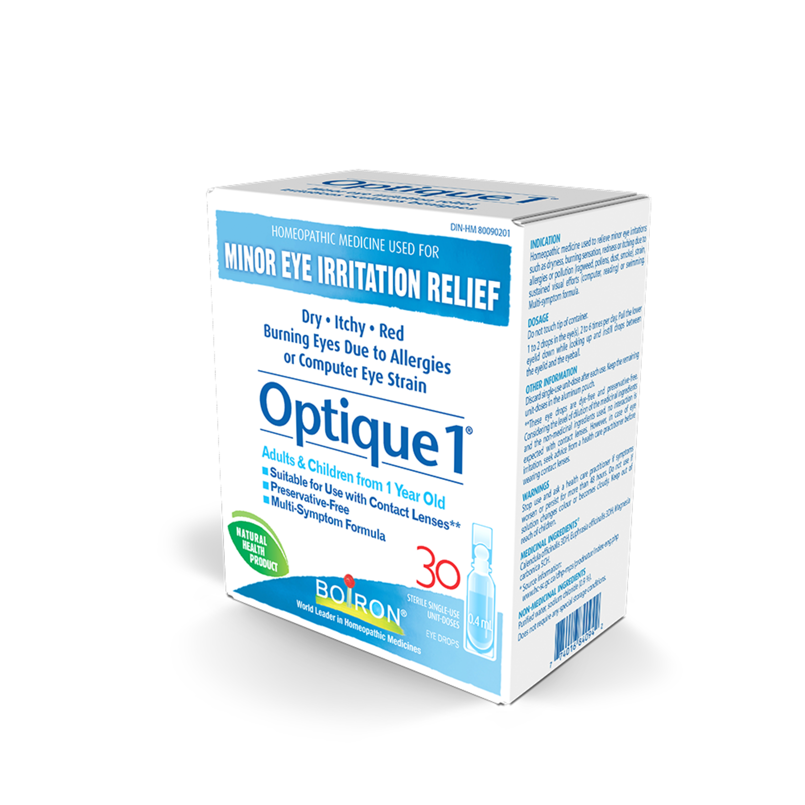 BOIRON BOIRON OPTIQUE 1 - 30 SINGLE DOSE