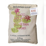 T-ZONE MOUNTAIN GOLD SCENTED BATH SALTS ROSE 2.5KG