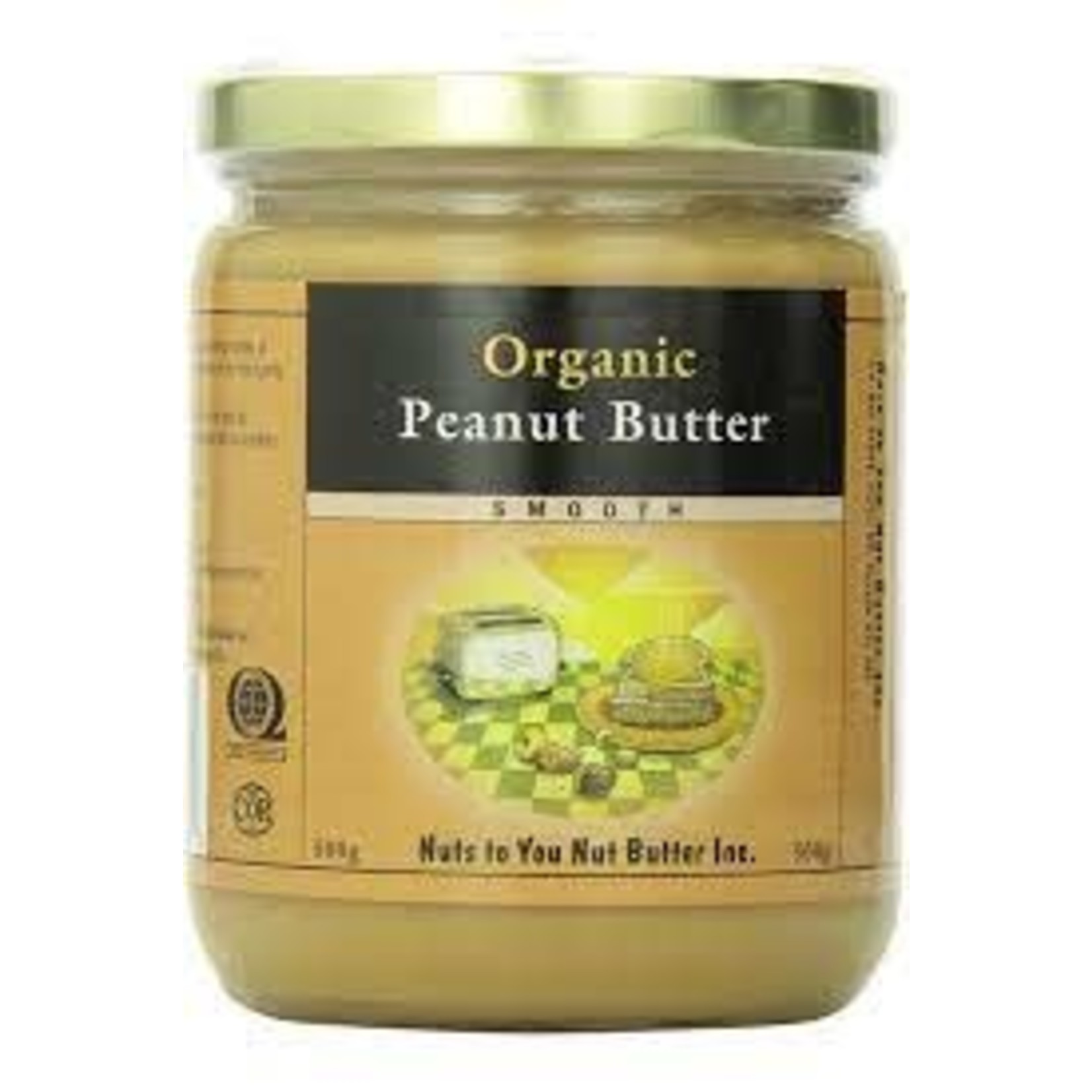 NUTS TO YOU NUTS TO YOU ORG PEANUT BUTTER SMOOTH 500G