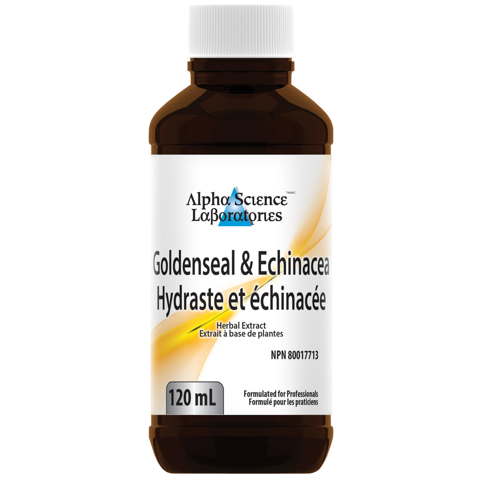 ALPHA SCIENCE LABORATORIES ALPHA SCIENCE LABS GOLDENSEAL AND ECHINACEA 120ML