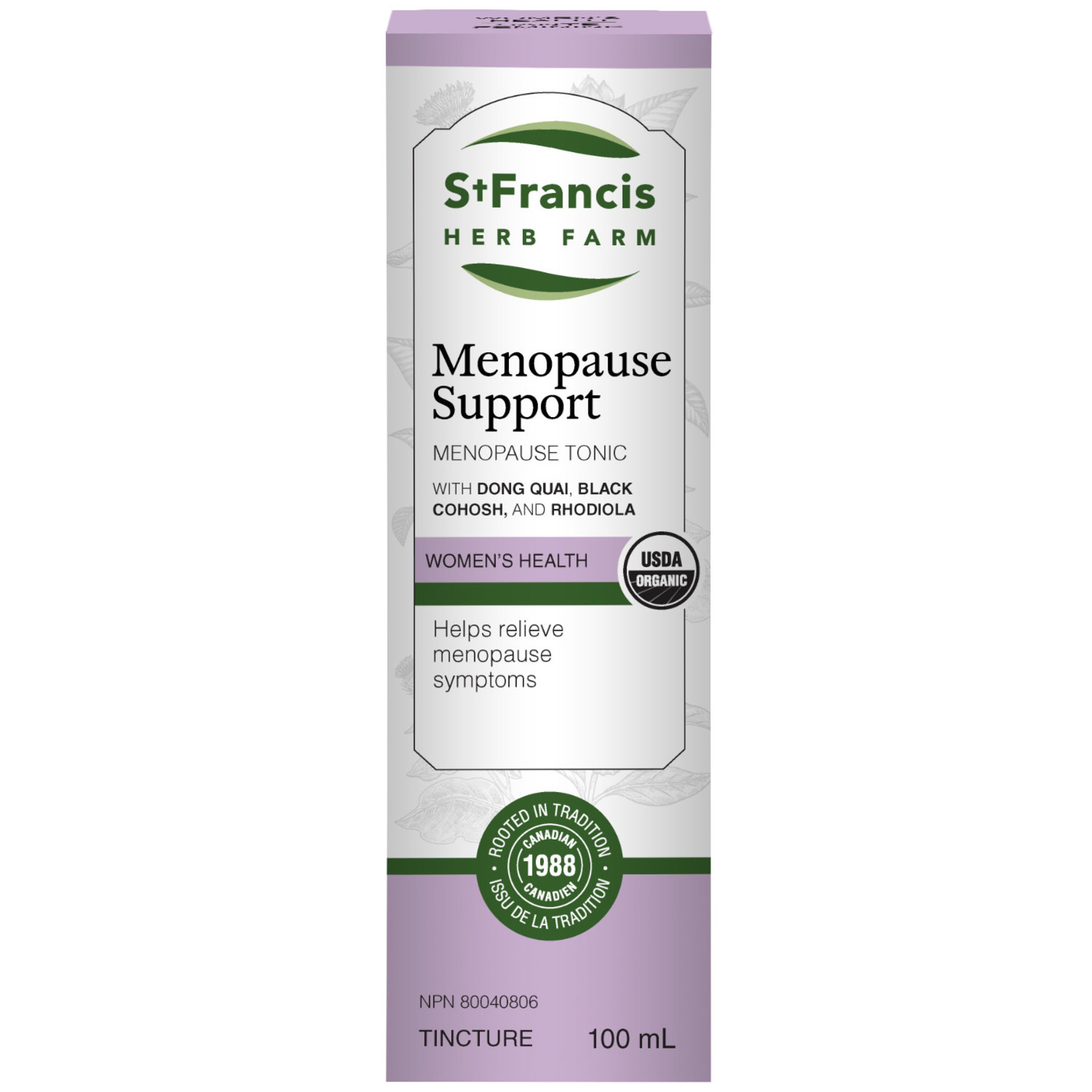 ST FRANCIS ST FRANCIS MENOPAUSE SUPPORT 100ML (FORMERLY VITEX COMBO)